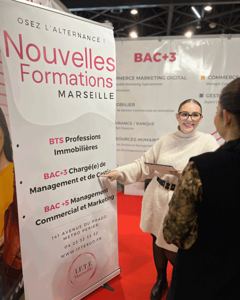 Tous les salons étudiants auxquels participeront l'IFTE Aix et Marseille en 2025-2026