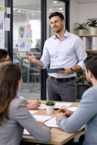 manager d'équipe en alternance