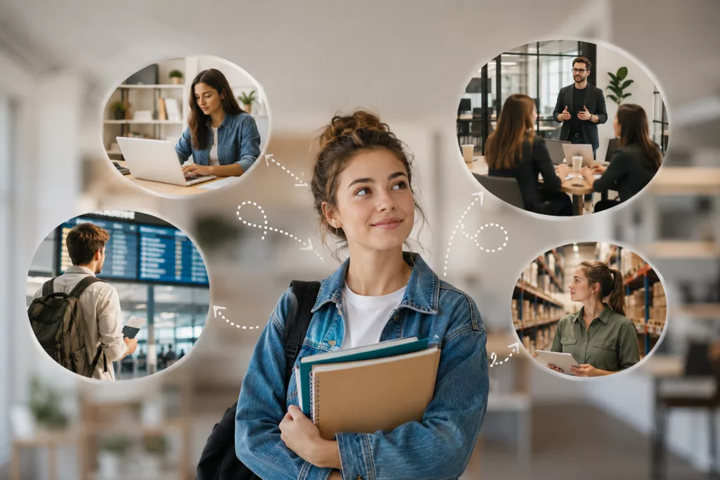 Les BTS NDRC et MCO offrent des parcours complémentaires pour réussir dans le commerce, la relation client, le management et la transformation digitale des entreprises. Prépare ces diplômes à l'IFTE.